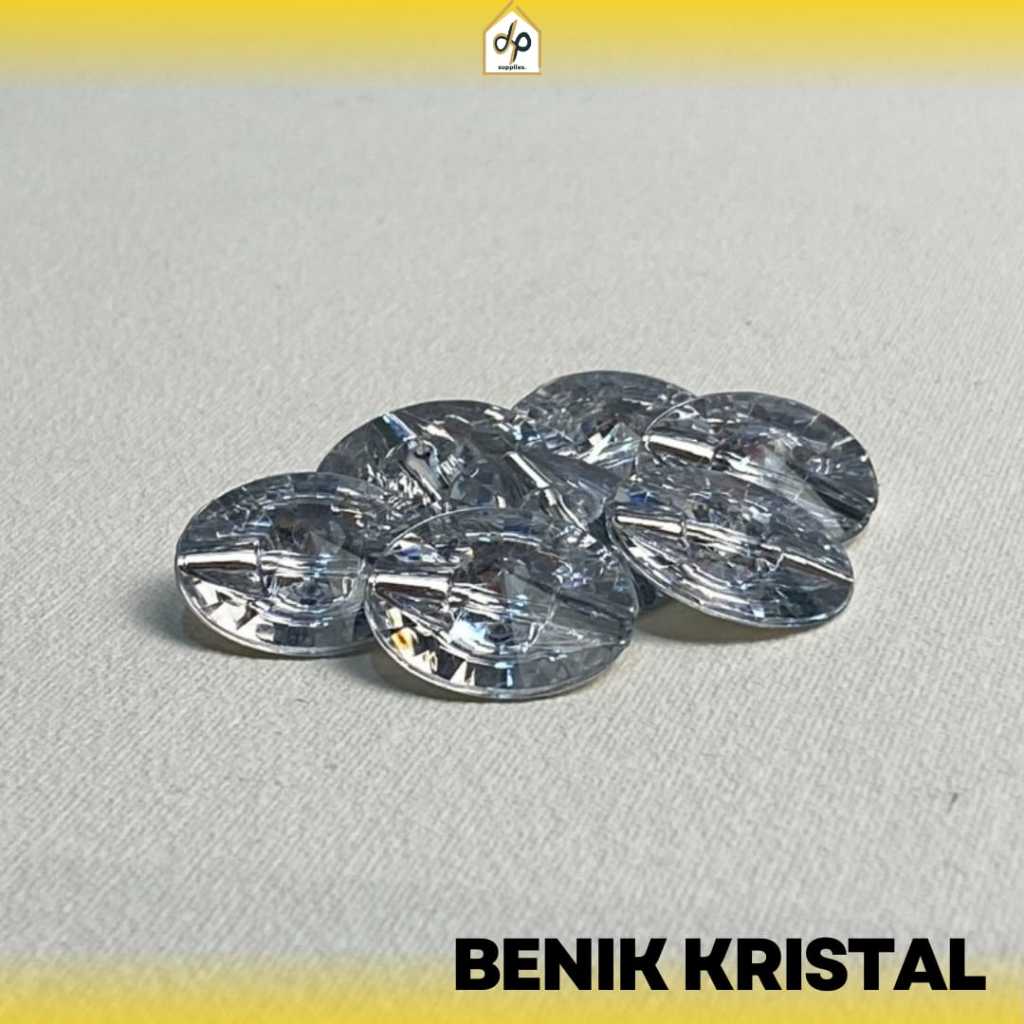 BENIK KRISTAL ISI 50 PCS / BENIK DIAMOND / KANCING SOFA DIAMOND / KANCING PERMATA HIASAN SOFA JOK
