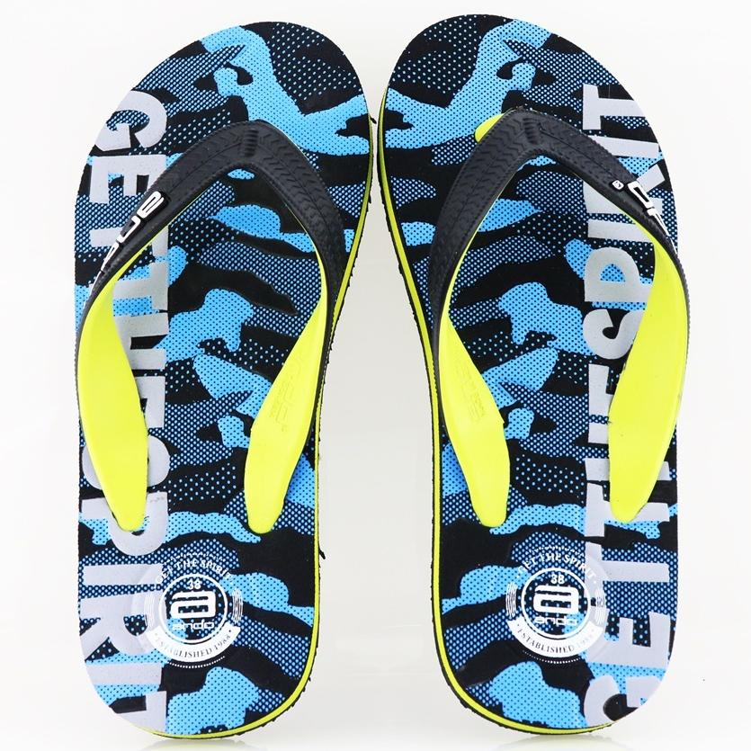 NEW Ando Destroyer Biru - Sandal Jepit Pria Terbaru 2024 Ando Surabaya