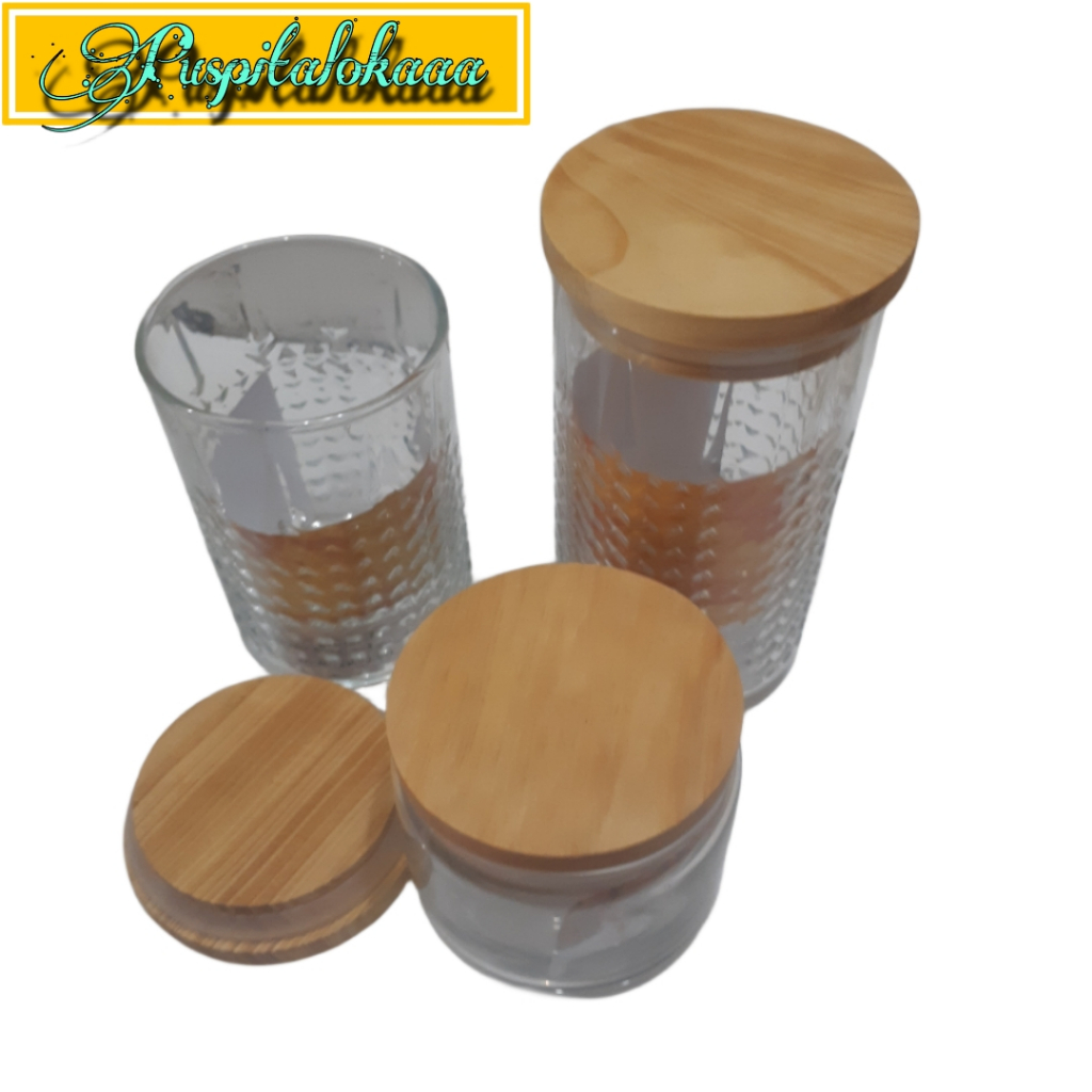 DLX TOPLES KACA TUTUP KAYU | TOPLES KUE KEDAP UDARA