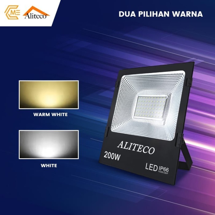 LAMPU SOROT ALITECO LED 100"WATT/FLOOD LIGHT