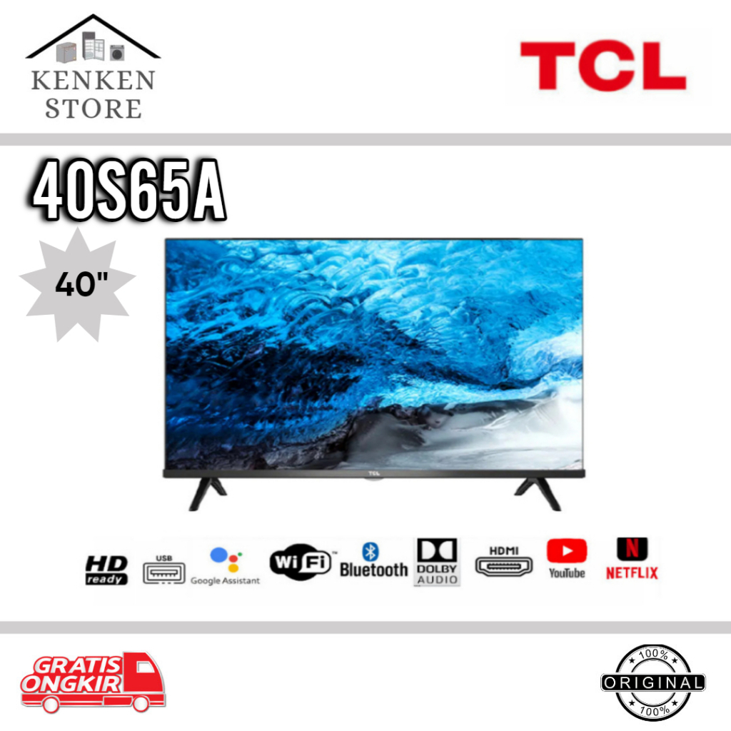 TV LED ANDROID TCL 40S65A 40INCH