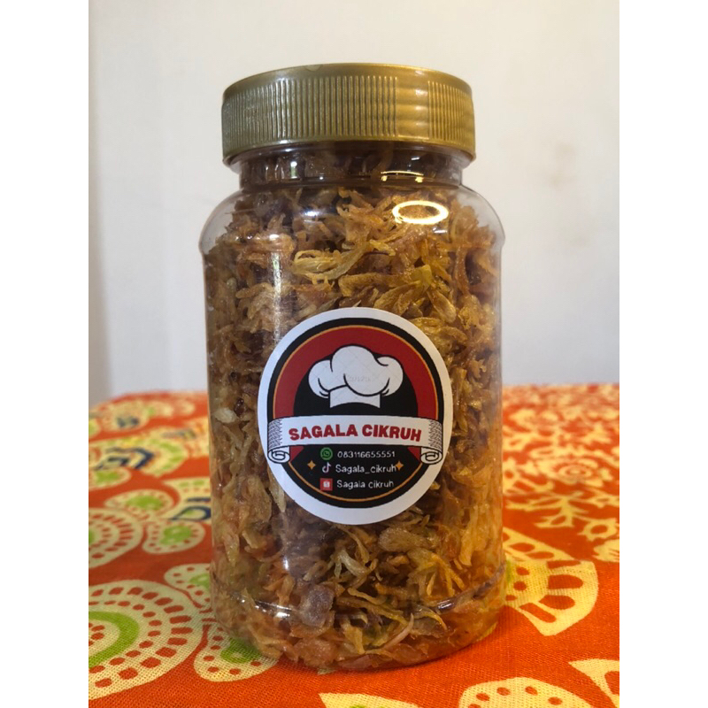 

bawang goreng sumenep 125g tanpatepung terigu dan pengawet