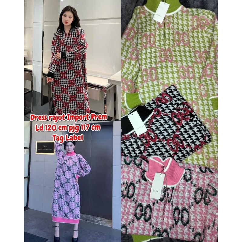 Dress Rajut Import Premium