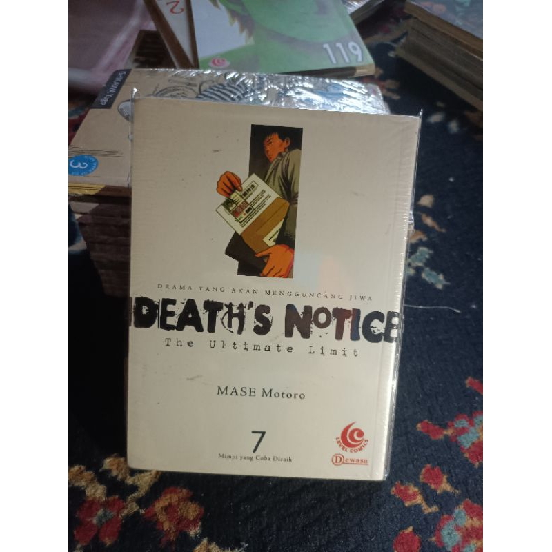 Komik death's notice 7 segel / komik death's notice vol 7 segel