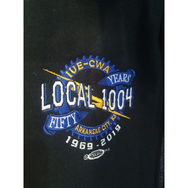 carhartt detroit j001 blk size small