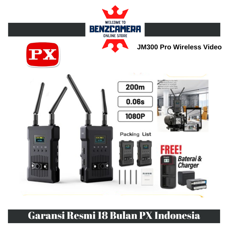 PX JM300 Pro Wireless Video Transmiter