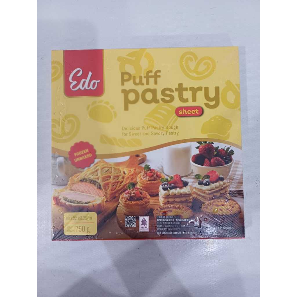 

Edo Puff Pastry 750g