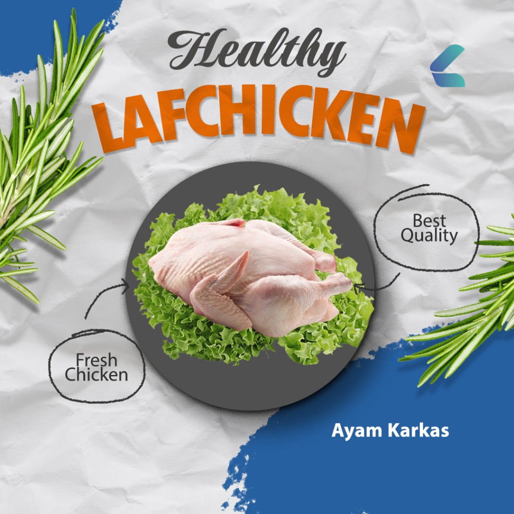 

Ayam Karkas Broiler Frozen 1,2 Kg