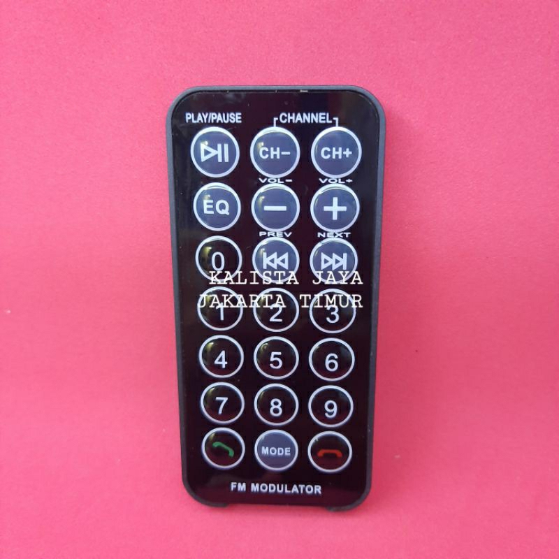 REMOTE REMOT SPEAKER AKTIF BLUTUT MOBIL MODEL 1 ORIGINAL ASLI