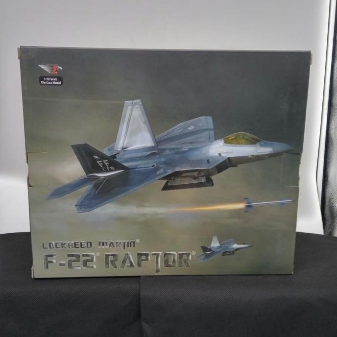 New miniatur pesawat F-22 RAPTOR