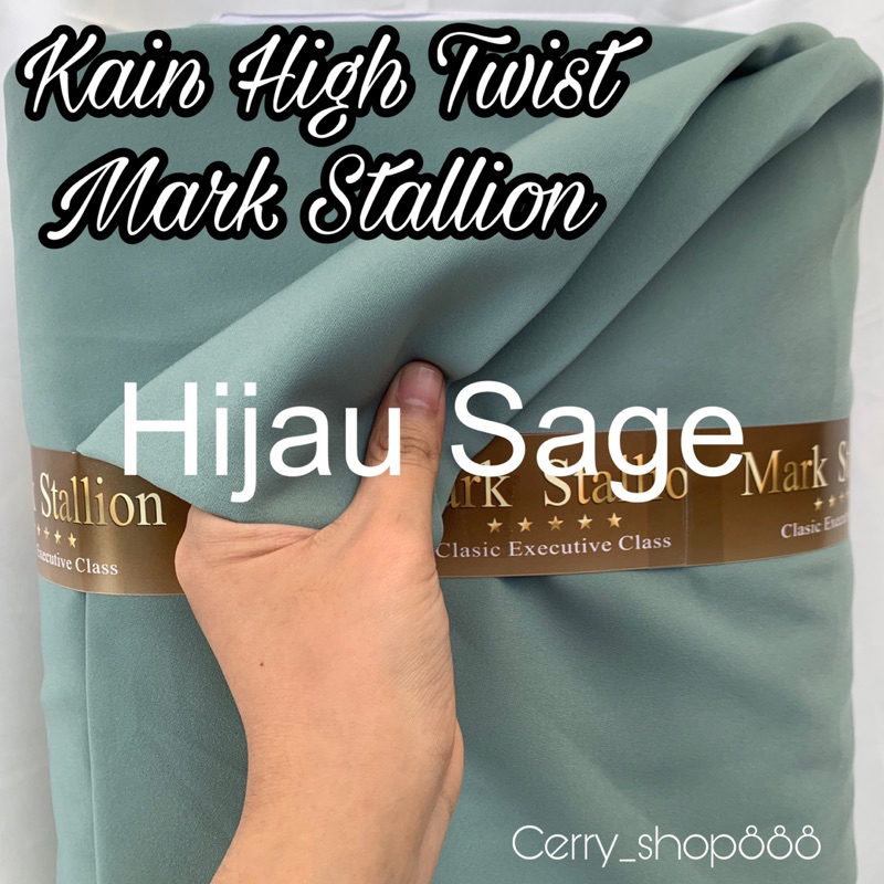 jual kain hijau sage high twis kain jas sage green hijau melon hijau muda kain blazer jas murah band