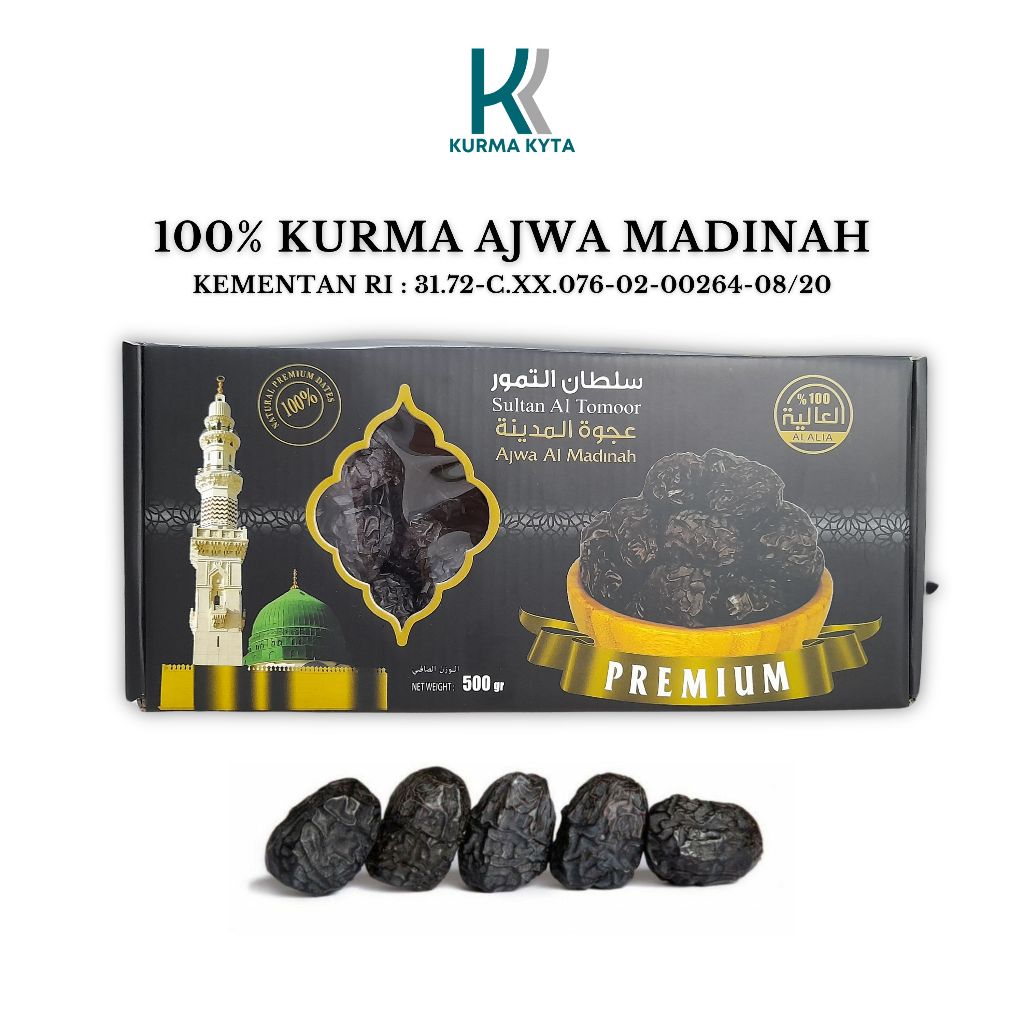

Kurma Ajwa MAdinah I 100% Buah Kurma Ajwa Asli