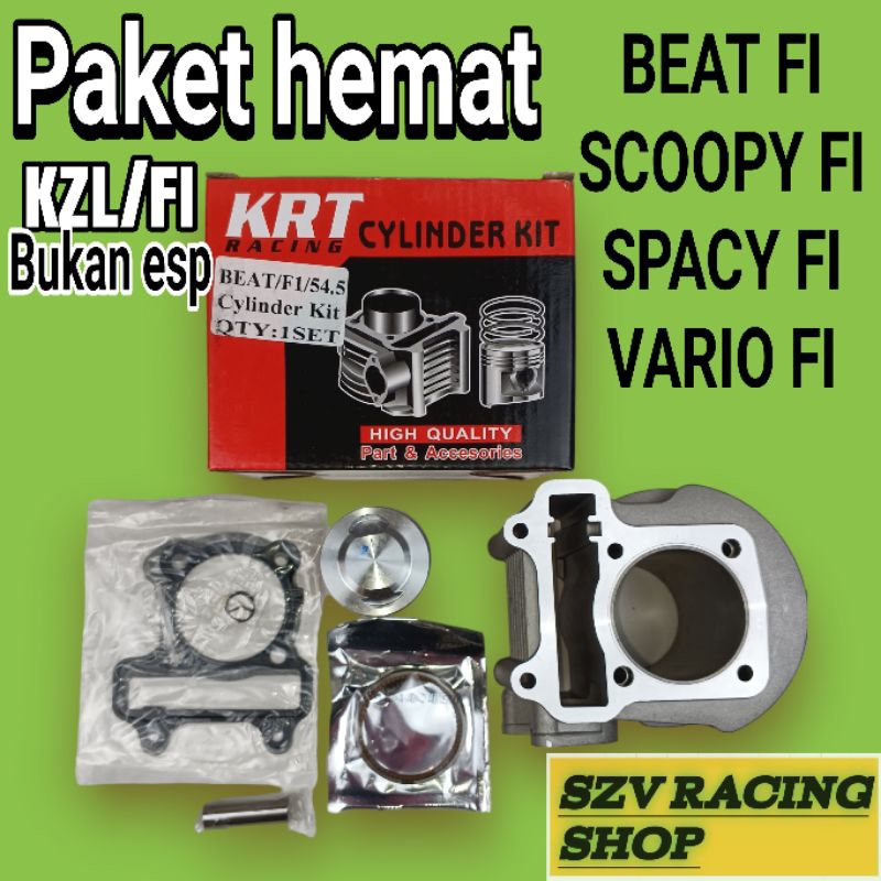 BLOK SEHER 54,5 BORING BORE UP BEAT FI SCOOPY FI KRT RACING KZLA