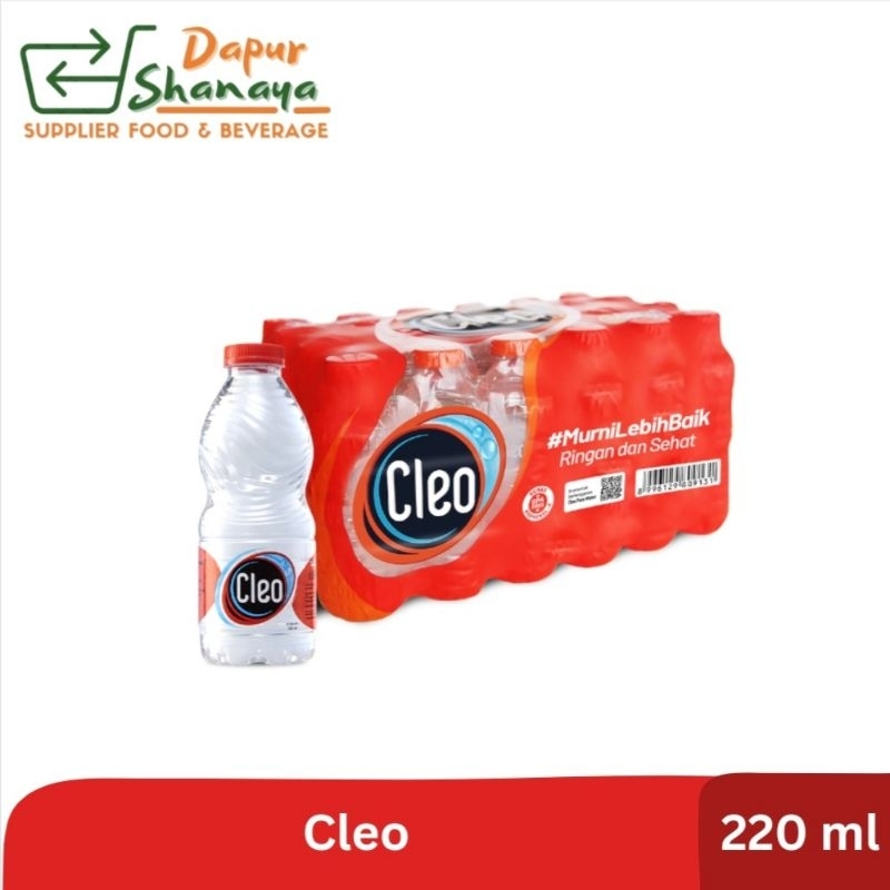 

Cleo Air Minum 220 ml 24 Pcs