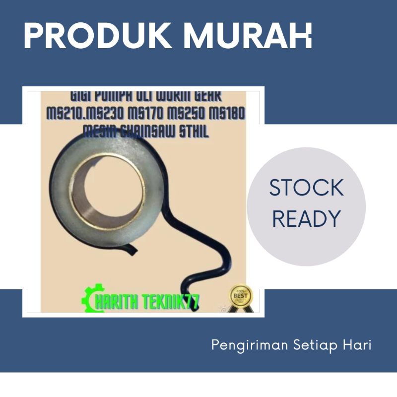 Gigi Pompa Oli Worm gear ms210.ms230 ms170 ms250 ms180 mesin Chainsaw Sthil