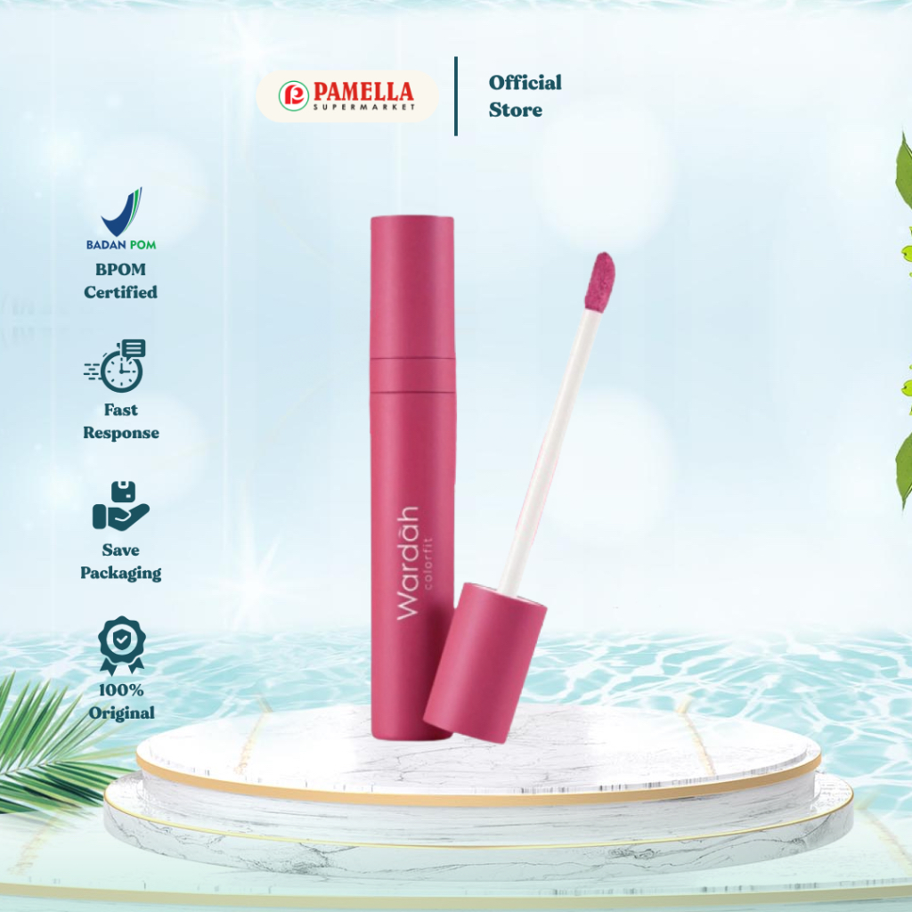 Wardah Velvet Matte Lip Mousse - Lip Cream