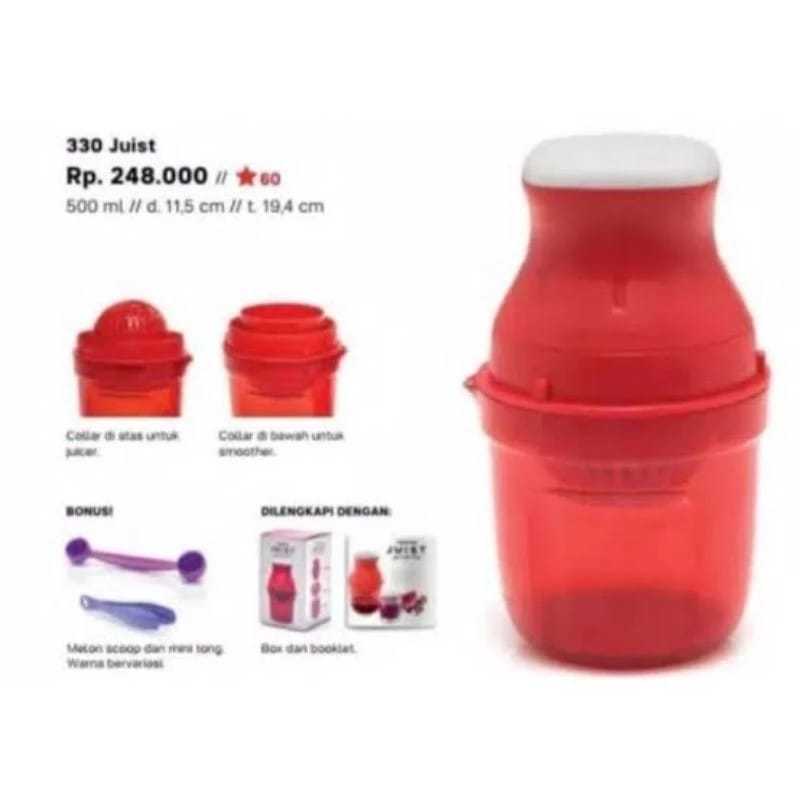 JUIST IT/BLENDER MANUAL TANPA LISTRIK