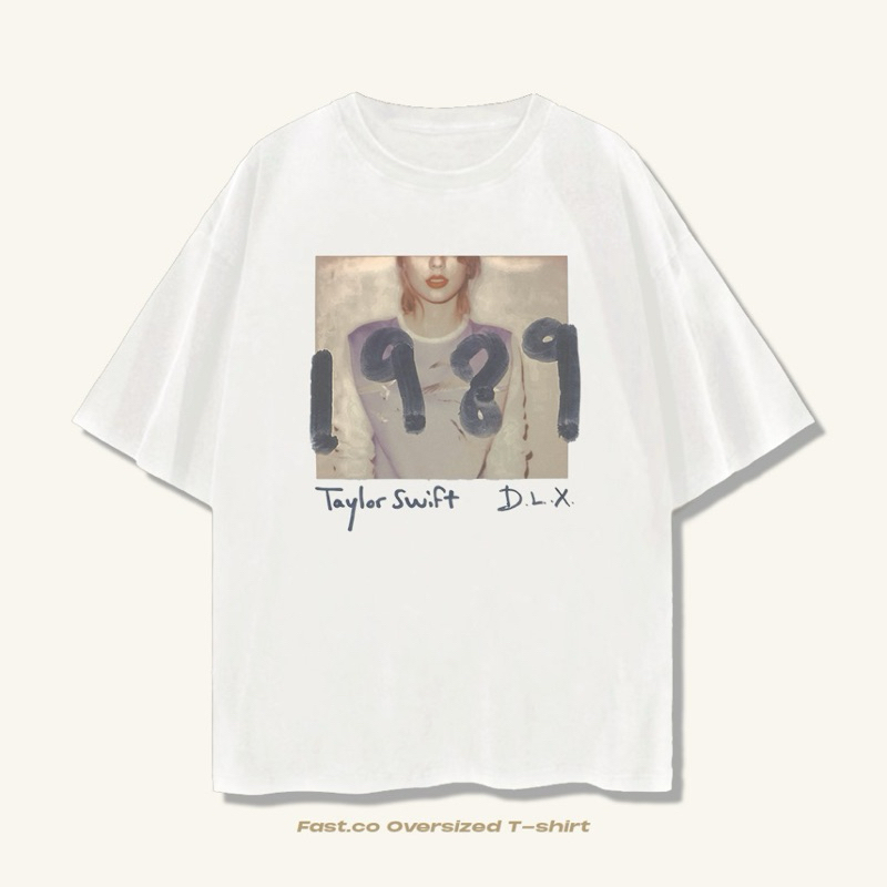 Taylor Swift 1989 Tshirt Oversized - Kaos Taylor Swift Oversized
