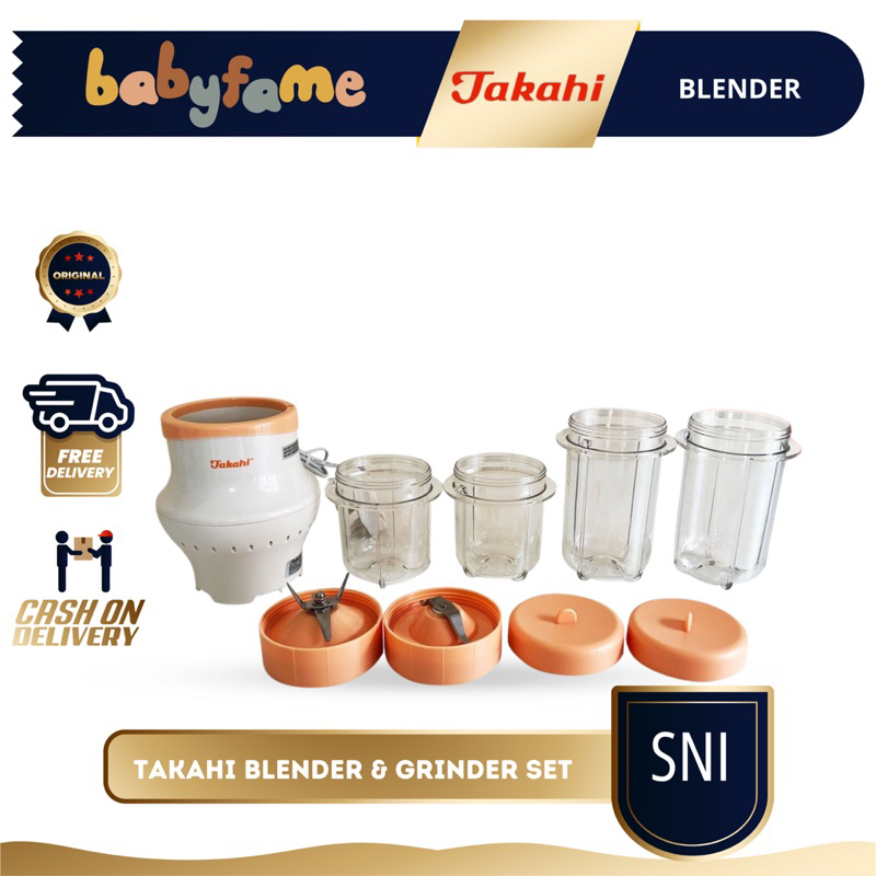 TAKAHI BLENDER & GRINDER SET