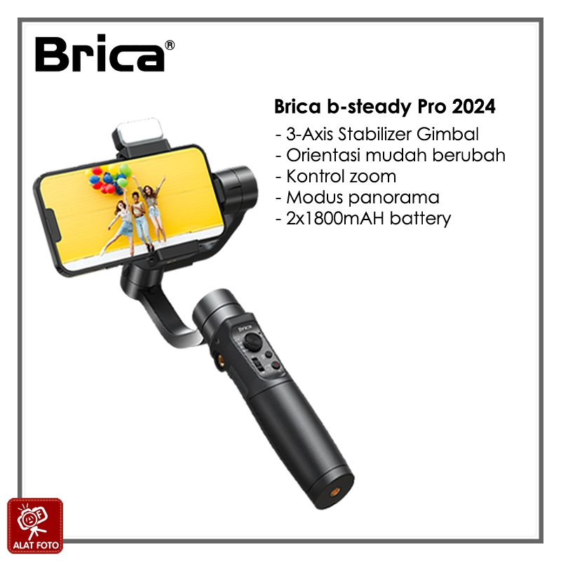 BRICA B-Steady Pro 3 Axis Smartphone Gimbal 2024