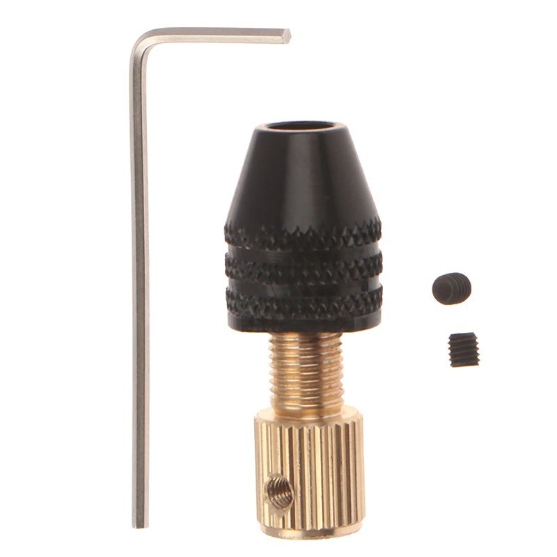 Kepala Keyless Chuck Penjepit Mata Bor Dinamo DC 775 795 As 5mm