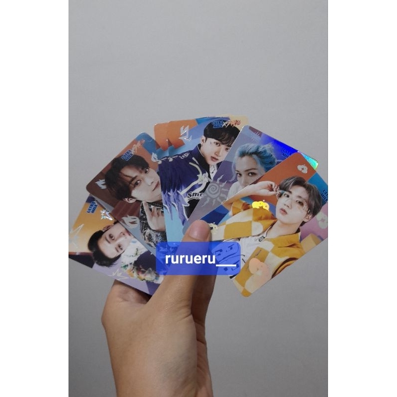 PC Photocard Stray kids Bangchan Lee know Changbin Han hologram ornamen ultramilk