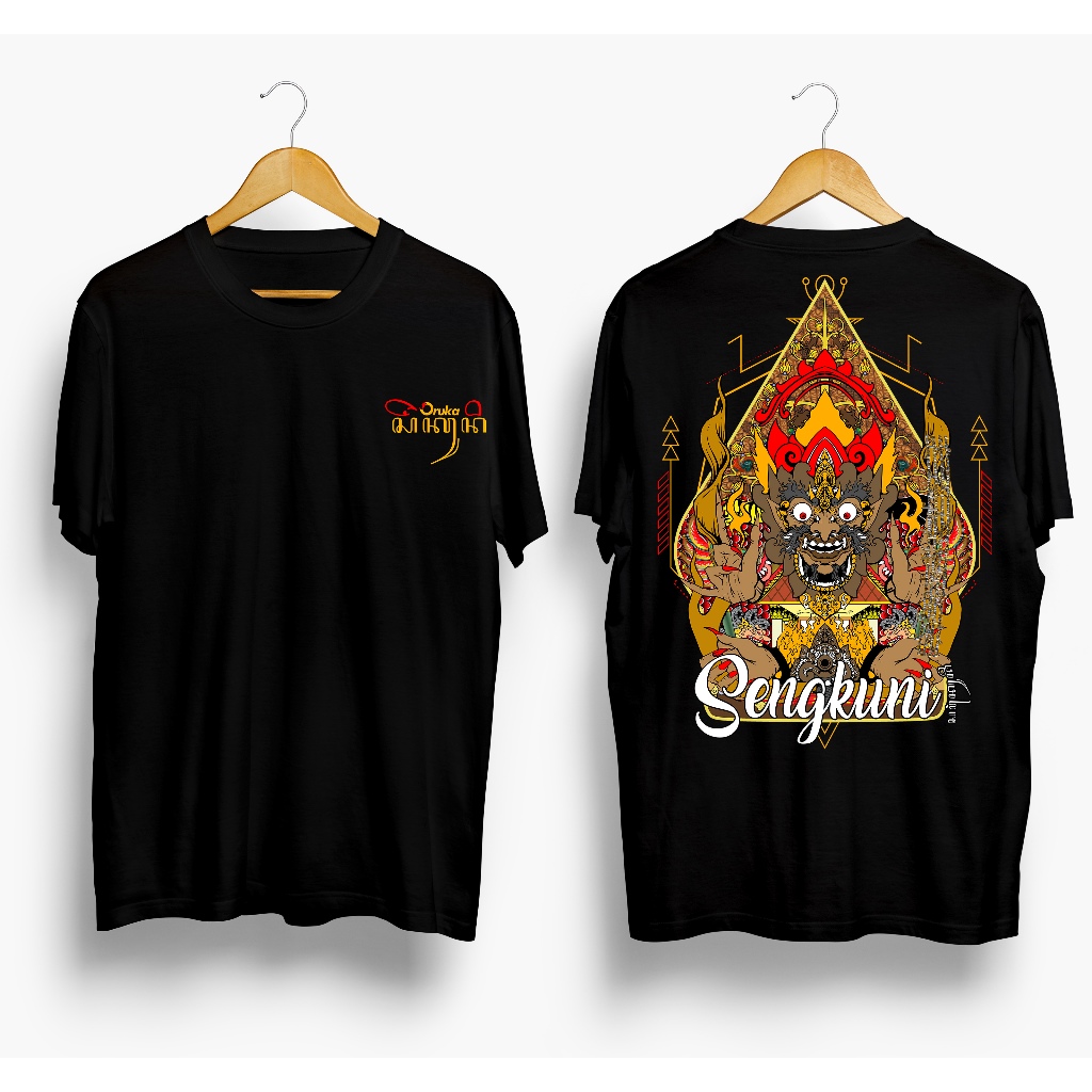 Kaos Pria Distro Lengan Pendek Sengkuni Oruka Official Shop