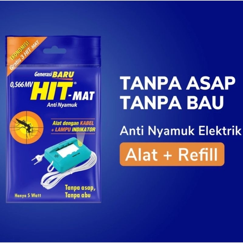 Alat Hit Elektrik / Hit Mat ekonomis 5 Watt