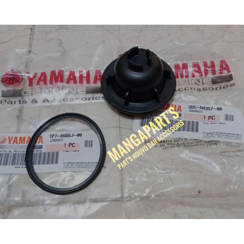 Cover lampu depan Nouvo z Dan lele kop lampu dan Oring lampu depan ori