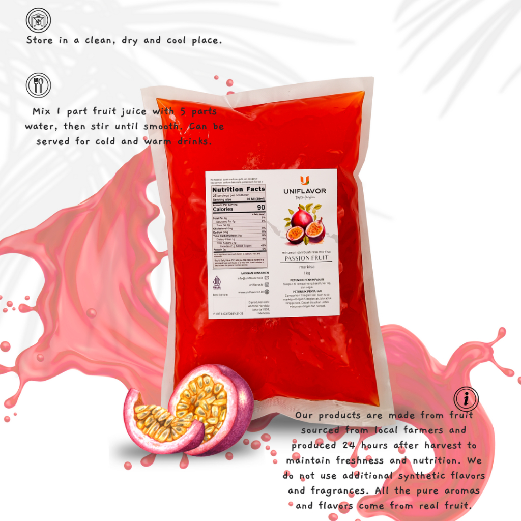 

Uniflavor-Natural sirup Markisa