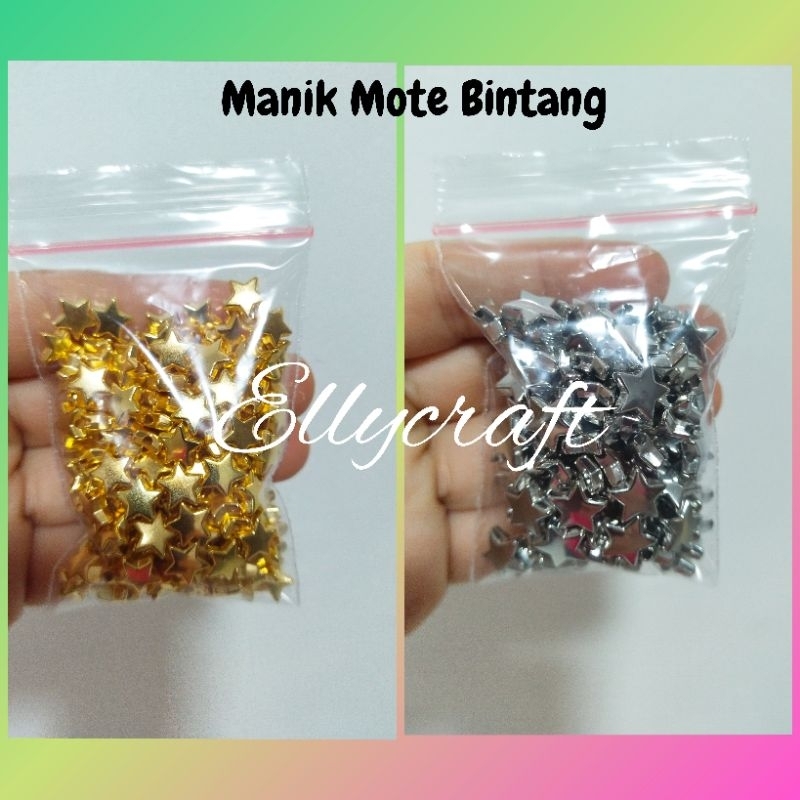 15gr Mote Manik Bintang Gold atau Silver