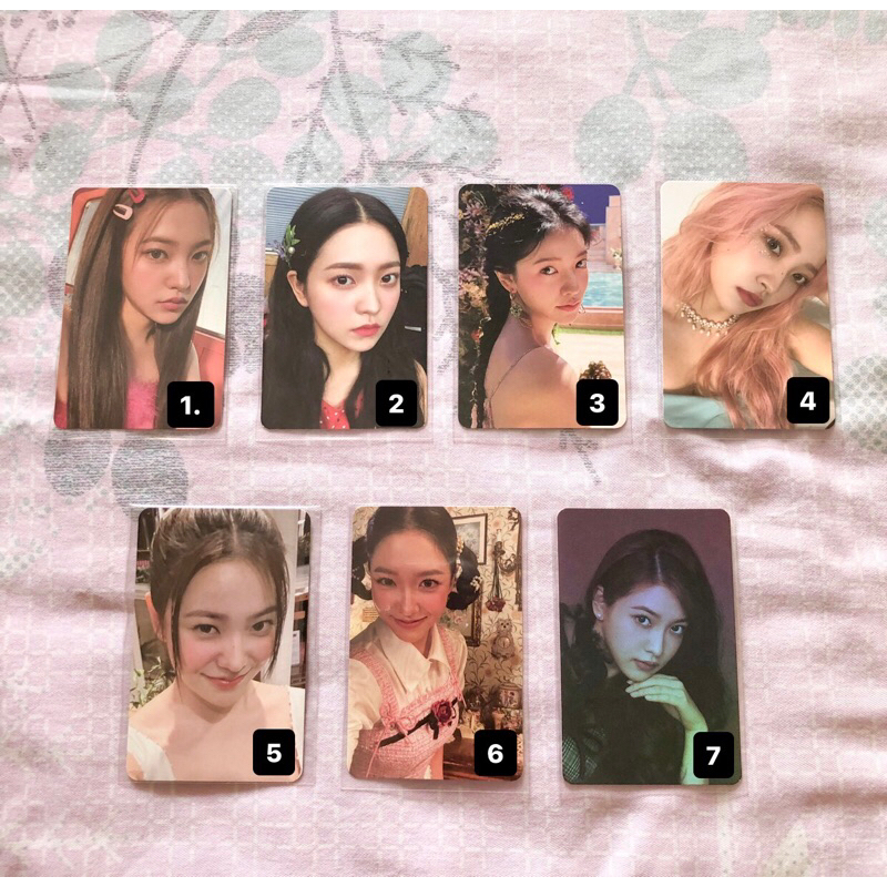 Photocard Yeri Red Velvet Orgel Feel My Rhythm Summer Magic The Reve Festival Finale Lucky Draw R to
