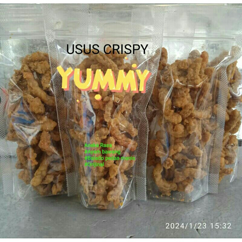 

usus crispy dan kulit crispy endolita