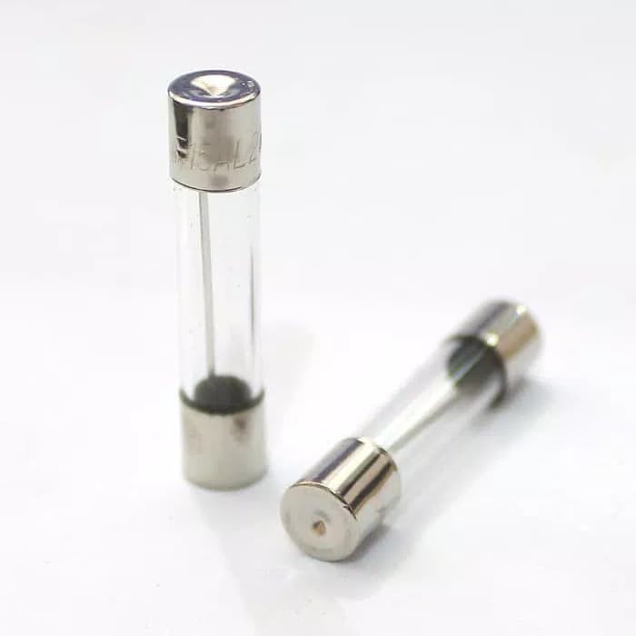 Fuse Glass / Fuse Kaca / Fuse Sekring Kaca 1A-25A Ukuran 6x30mm