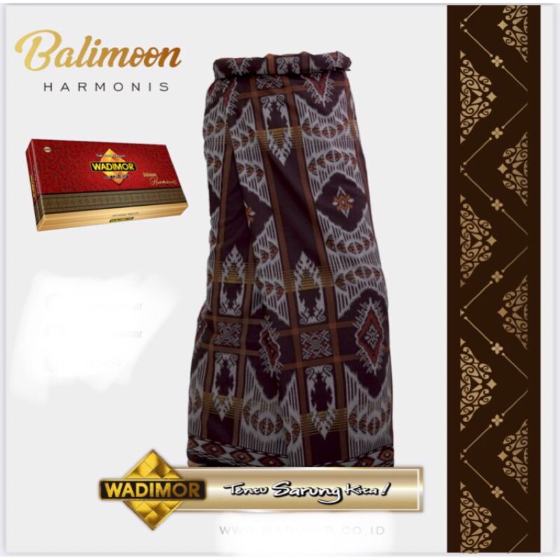 Sarung wadimor balimoon Harmonis kembang #original #wadimor #ori #balimoon #kembang