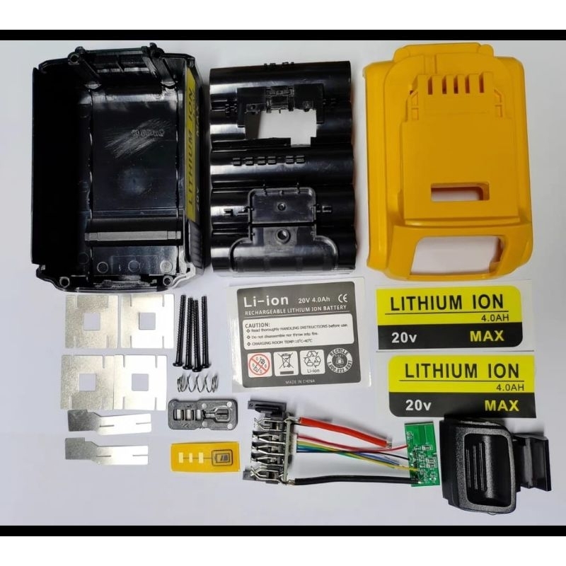 Casing Baterai Dewalt 18v DCB200