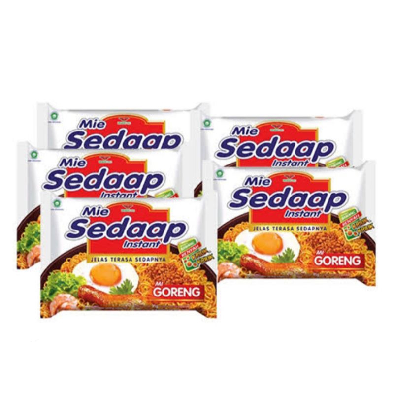 

MIE SEDAAP GORENG 5PCS