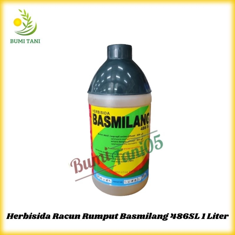 Herbisida Racun Rumput Basmilang 486SL 1 Liter