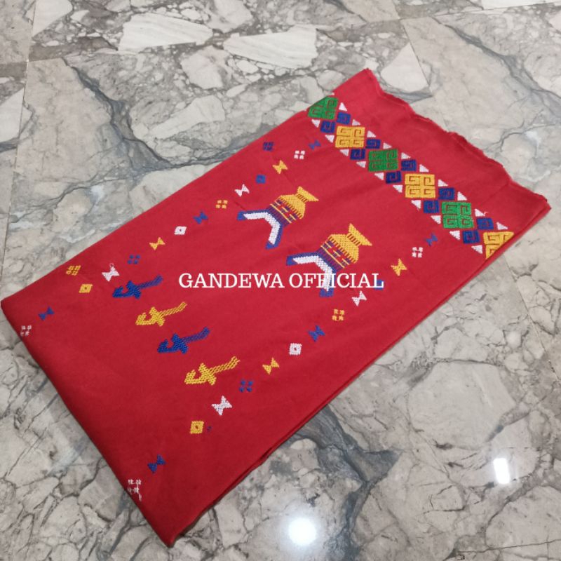 GANDEWATENUN || KAIN TENUN DOBY | BORDIR JEPARA | PARUKI PABINTIK PASINGKI ADAT TRADISIONAL TORAJA S