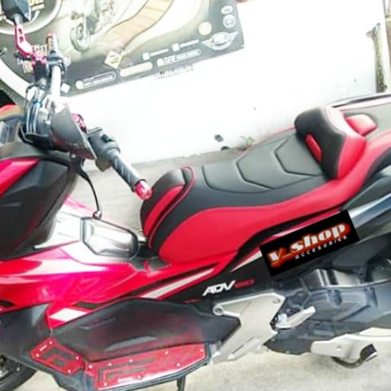 Sarung Kulit Jok Modifikasi Honda Adv 150 160 Jendol Mbatech