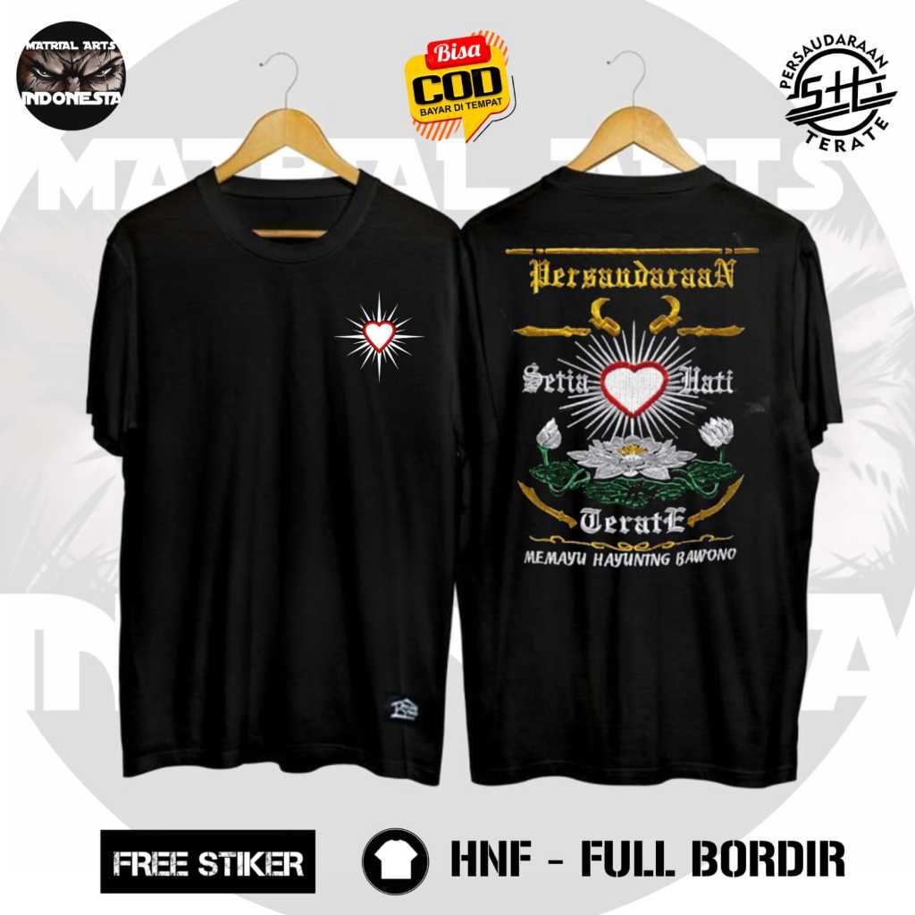 kaos psht bordir - kaos psht keren - kaos psht