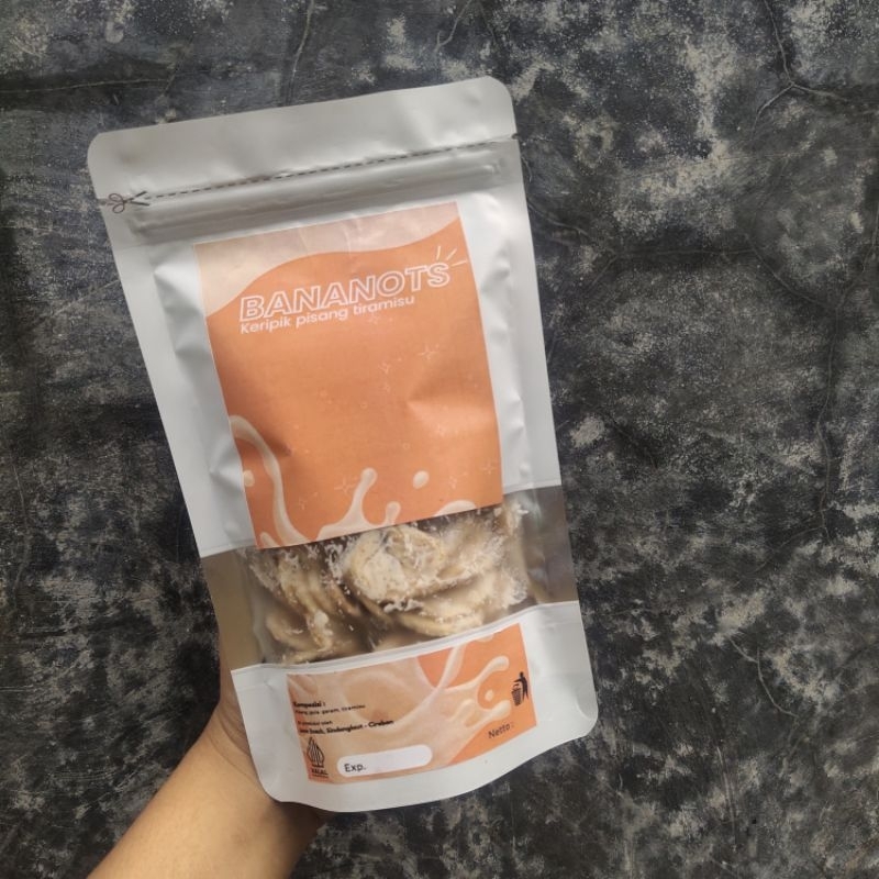 

Bananots Keripik Pisang Varian Tiramisu 100 grm