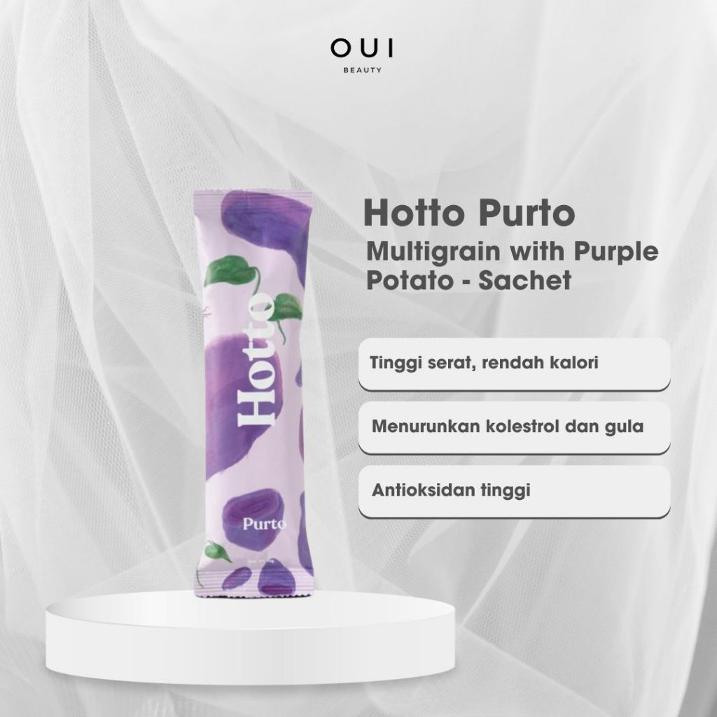 

Hotto Purto Multigrain with Purple Potato - 3 Sachet / 5 Sachet / 7 Sachet / 9 Sachet