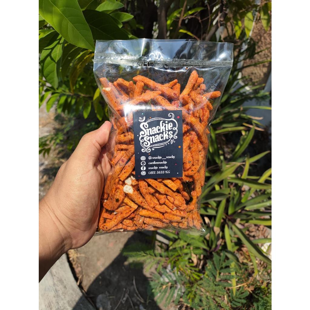 

Basreng Stik Pedas Daun Jeruk Maknyuss Enak