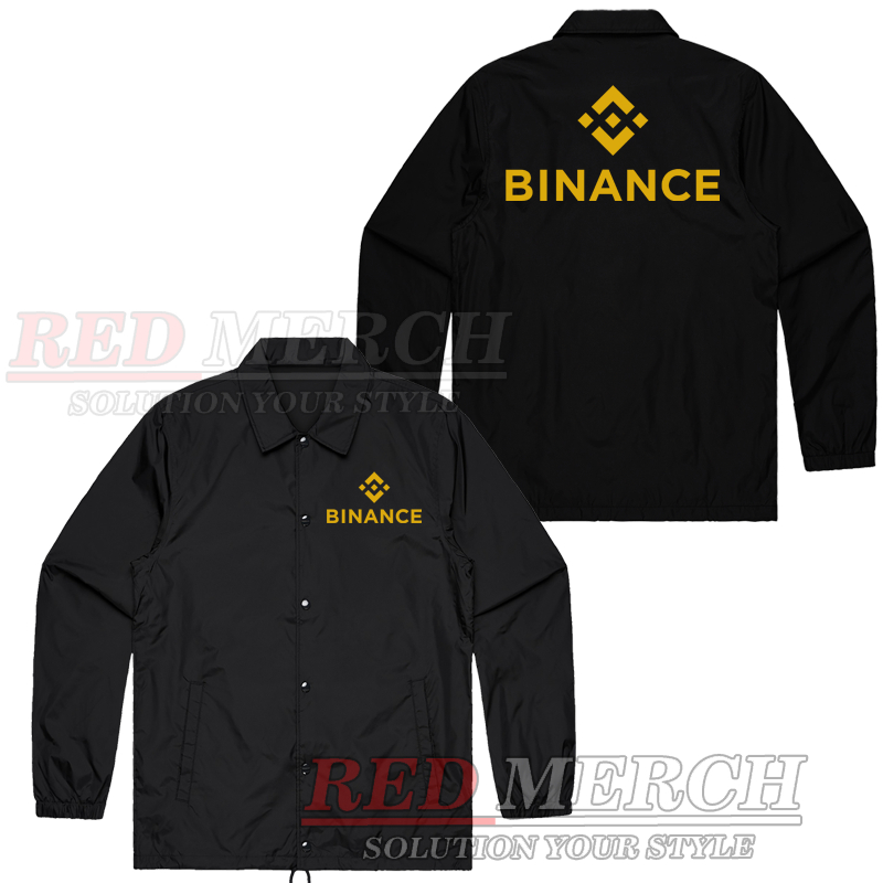 Jaket coach binace waterproof jaket parasut binance - RedMerch - RedMerch - Red Merch