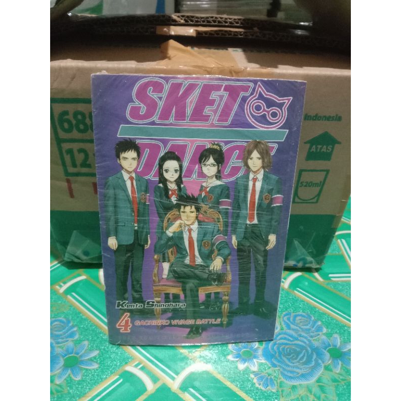 komik sket dance 4 segel / komik sket dance vol 4 segel