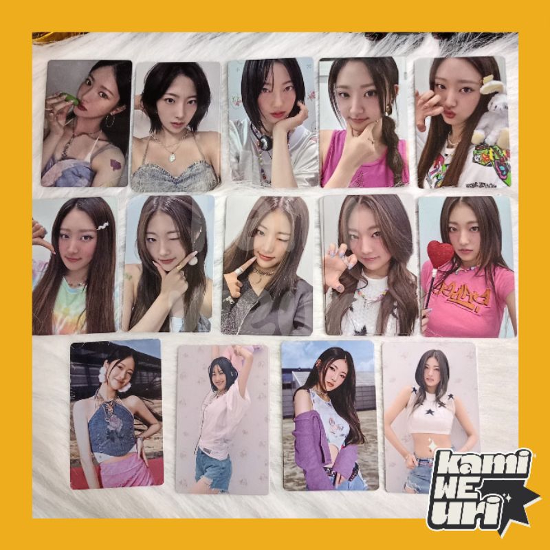 [READY STOCK] H1-KEY 'Seoul Dreaming' POCAALBUM Photocard (Seoi Riina Hwiseo Yel)