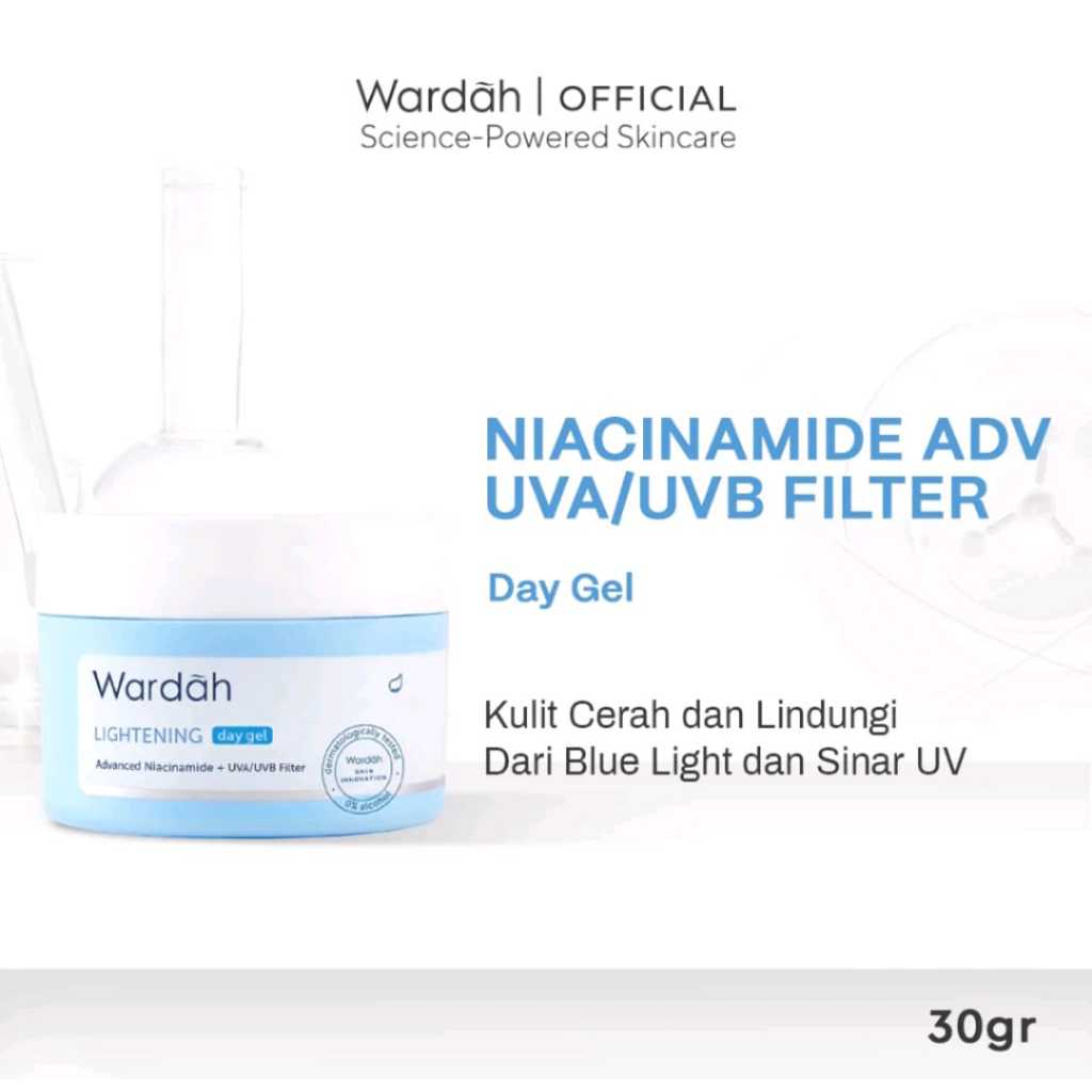 WARDAH Lightening Day Gel | Cream Pagi - Day Gel