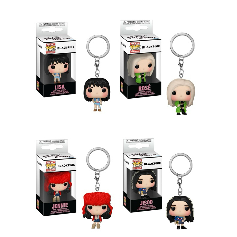 MYCOLLECTIONSID FUNKO POCKET POP KEYCHAIN GANTUNGAN KUNCI BLACKPINK LISA JENNIE ROSE JISOO