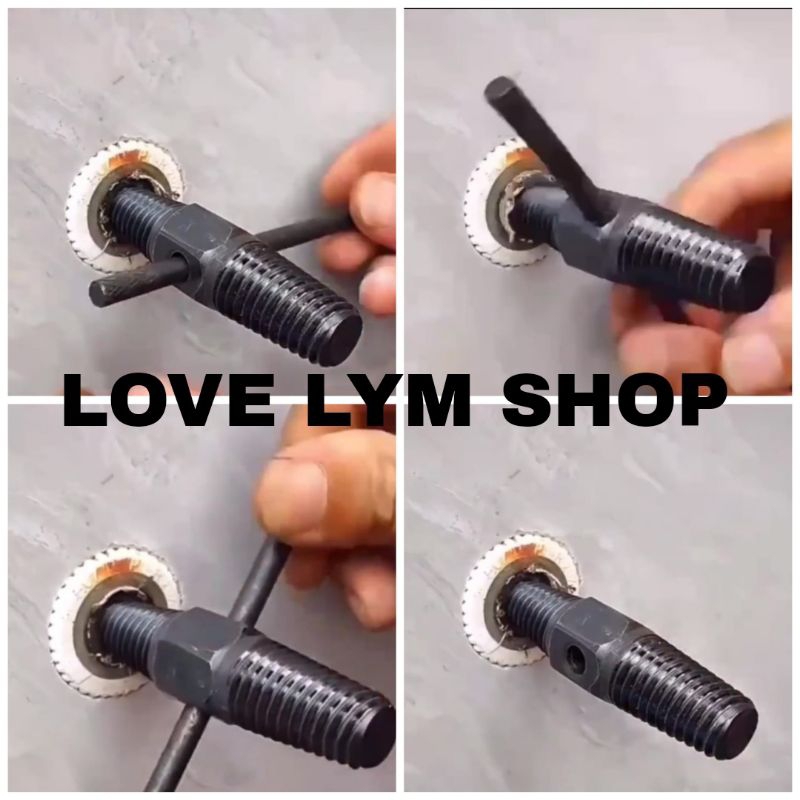 KUNCI KRAN ALAT PEMBUKA KRAN PATAH 1 SET ALAT PEMBUKA KRAN TEMBOK PATAH BUKAAN KERAN PATAH DALAM PIP